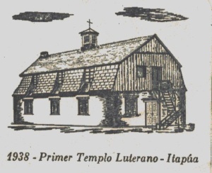 Primer templo luterano en Itapúa